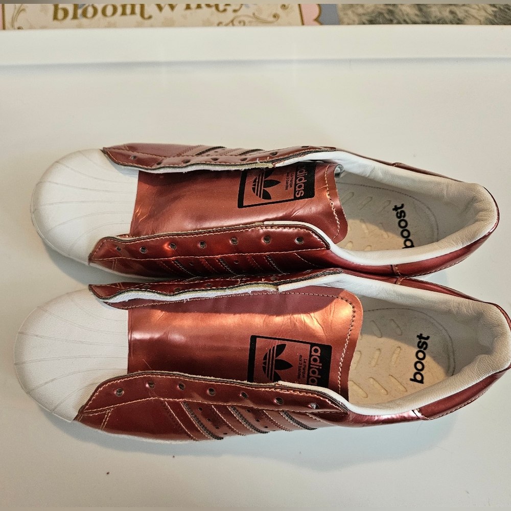 Copper Adidas boost Sneakers